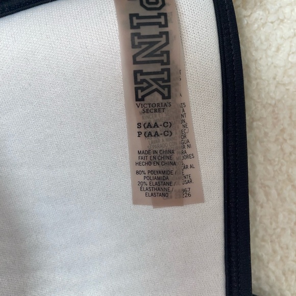 Teal blue Victoria Secret PINK bathing suite bikini top - Picture 5 of 5